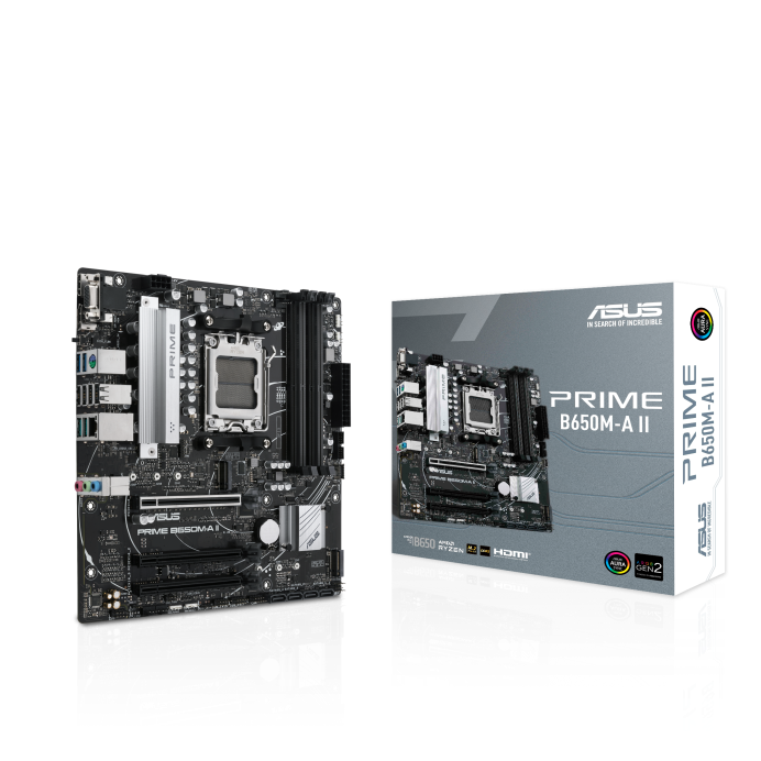 ASUS PRIME B650M-A II 보드 레이아웃